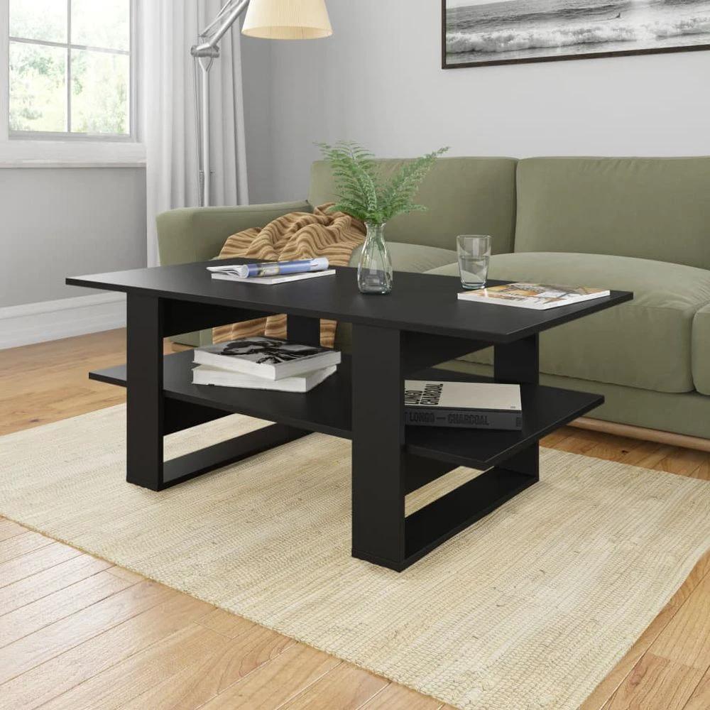 Coffee Table vidaXL Grey 110x55x42 cm Engineered Wood by vidaXL