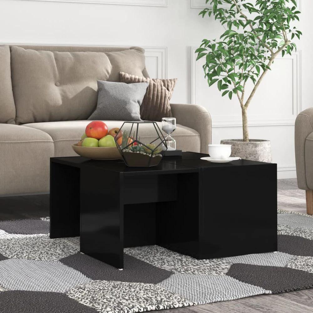 vidaXL Coffee Tables 4 pcs White 33x33x33 cm vidaXL Engineered Wood - Coffee Tables Coffee Table
