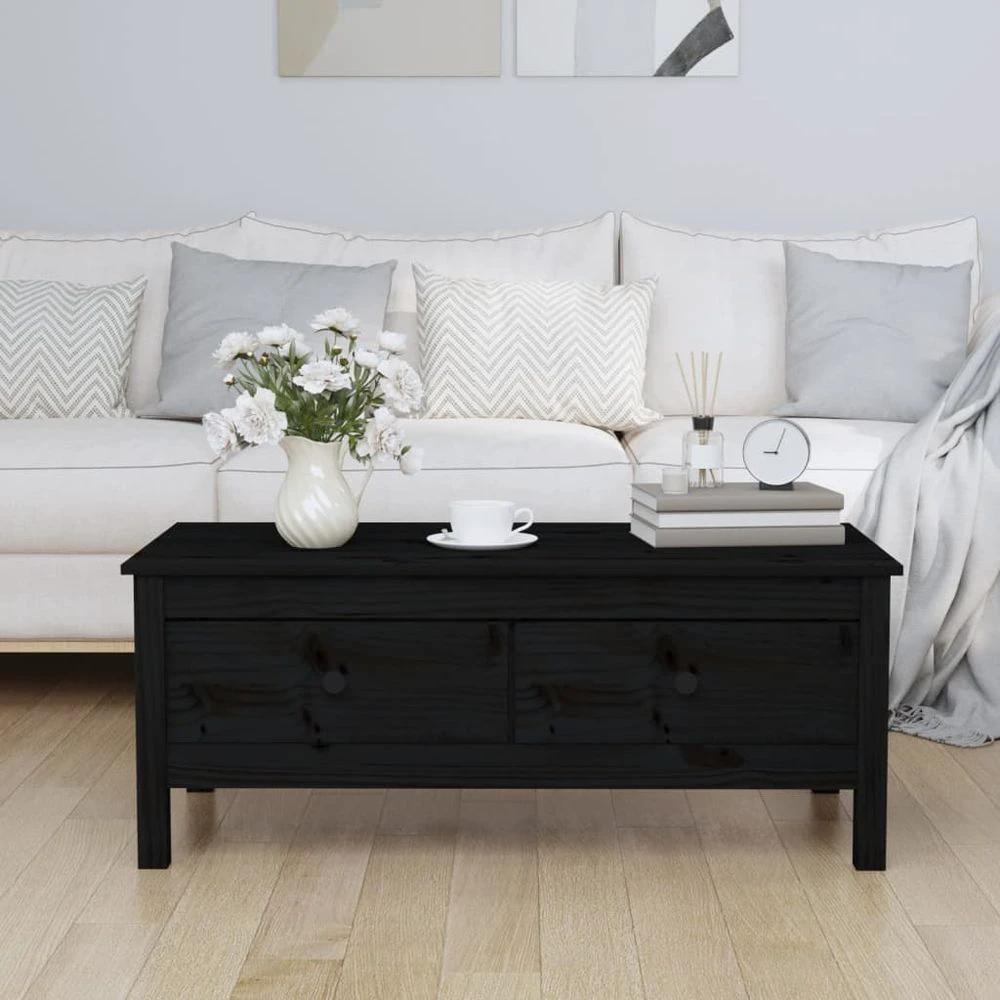 vidaXL Coffee Table 100x50x40 cm vidaXL Solid Wood Pine - Coffee Tables Coffee Table