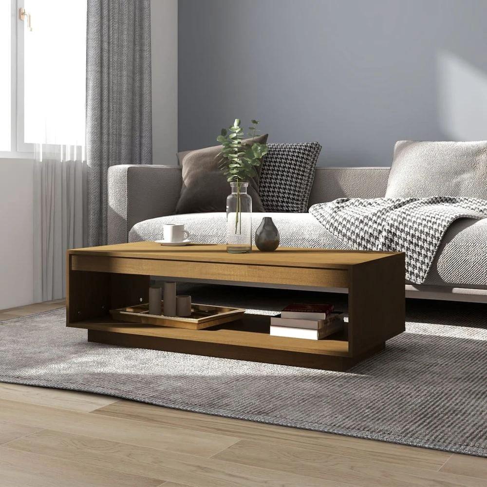 vidaXL Coffee Table 110x50x33.5 cm vidaXL Solid Pinewood - Coffee Tables Coffee Table