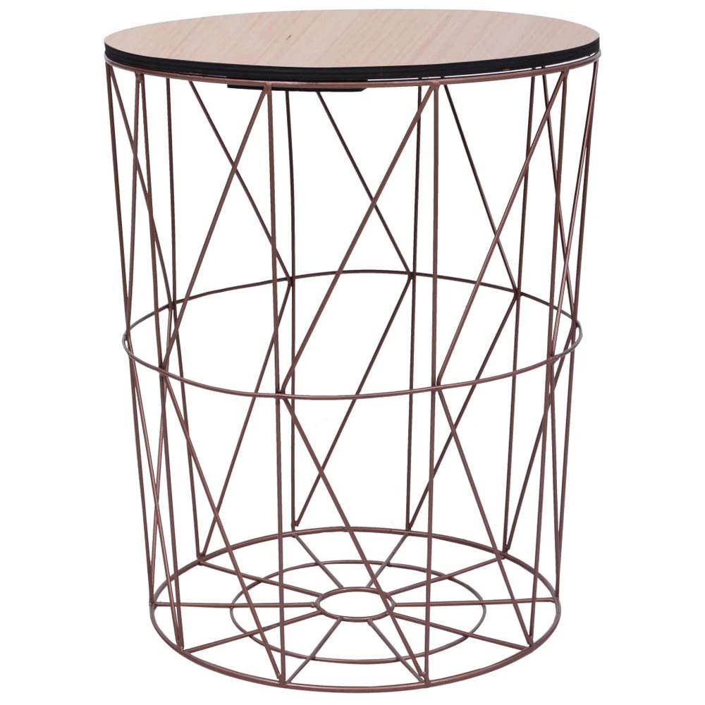 Coffee Table vidaXL Copper 47 cm by vidaXL