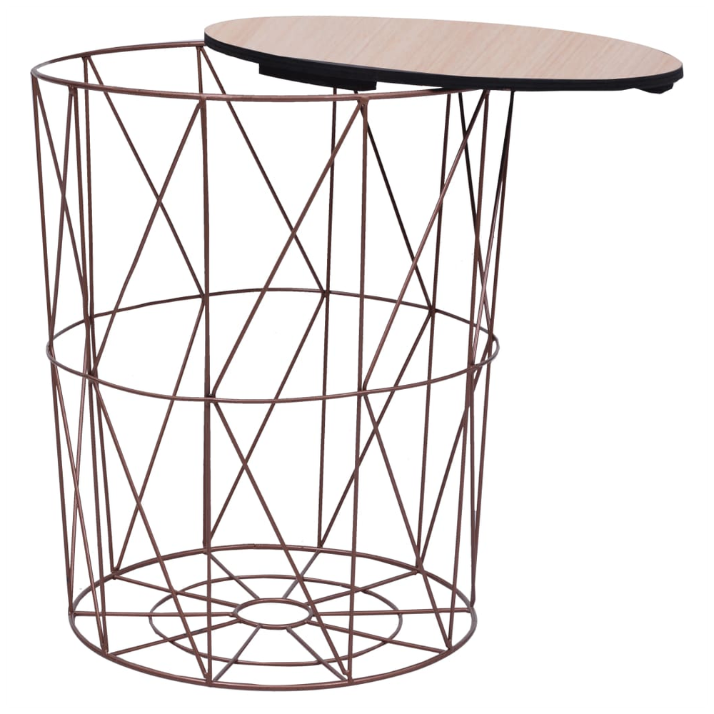 Coffee Table vidaXL Copper 47 cm by vidaXL