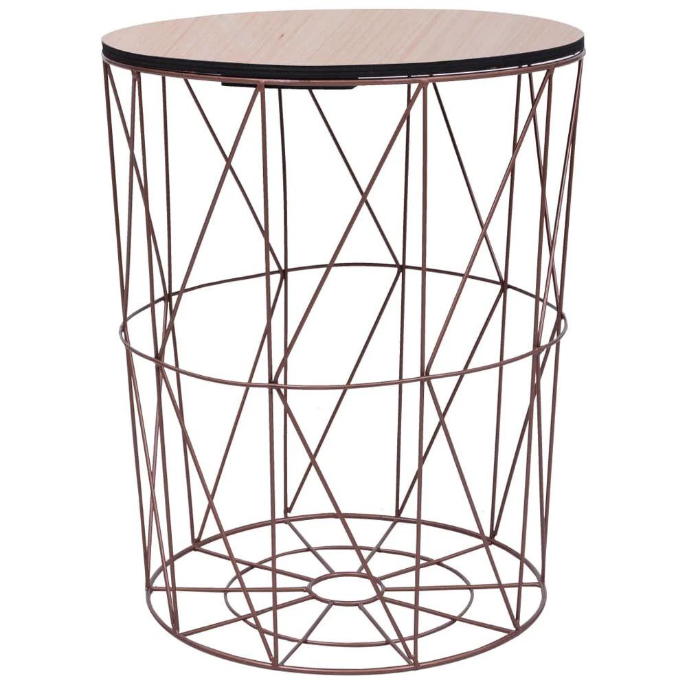 vidaXL Coffee Table vidaXL Copper 47 cm - Coffee Tables Coffee Table