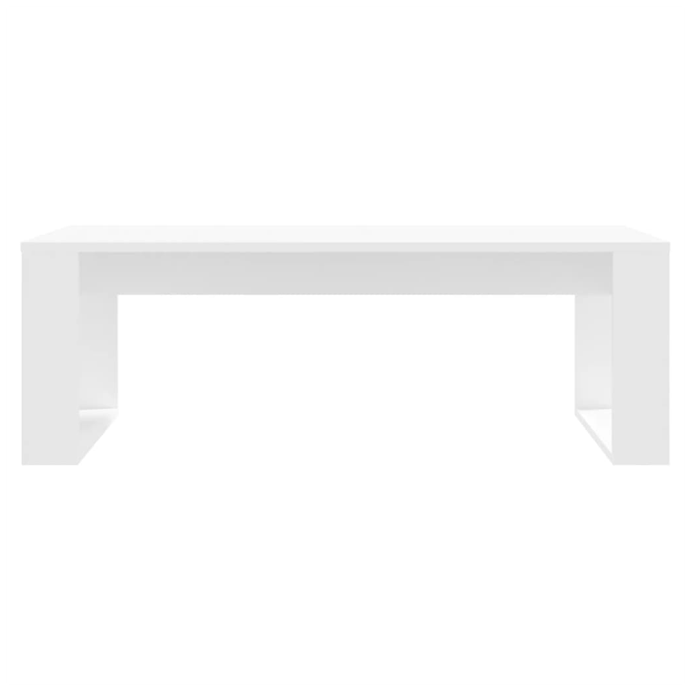 Coffee Table White 102x50x35 cm vidaXL Engineered Wood by vidaXL