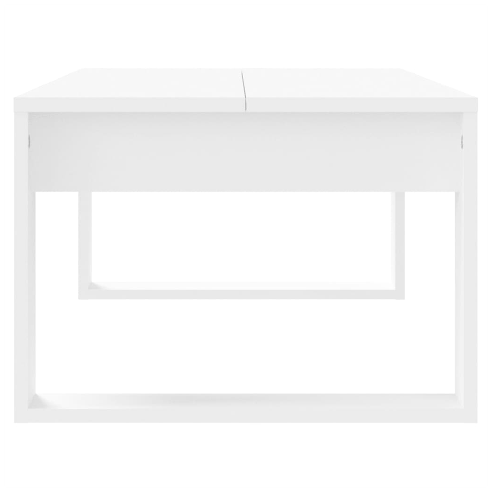 Coffee Table White 102x50x35 cm vidaXL Engineered Wood by vidaXL