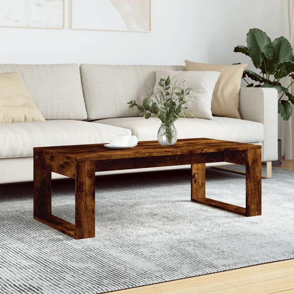 Coffee Table White 102x50x35 cm vidaXL Engineered Wood by vidaXL