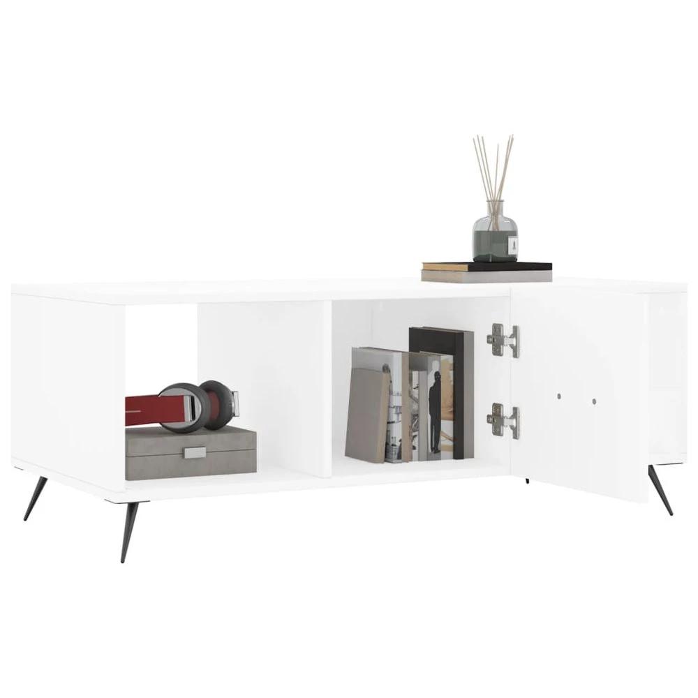 vidaXL Coffee Table White 102x50x40 cm vidaXL Engineered Wood - Coffee Tables Coffee Table