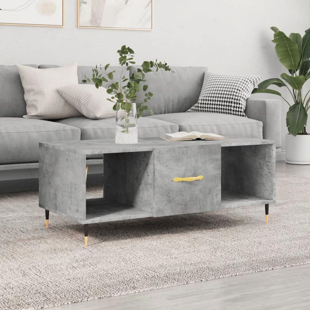 vidaXL Coffee Table White 102x50x40 cm vidaXL Engineered Wood - Coffee Tables Coffee Table