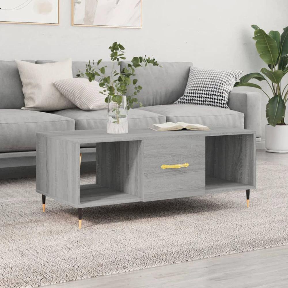 vidaXL Coffee Table White 102x50x40 cm vidaXL Engineered Wood - Coffee Tables Coffee Table