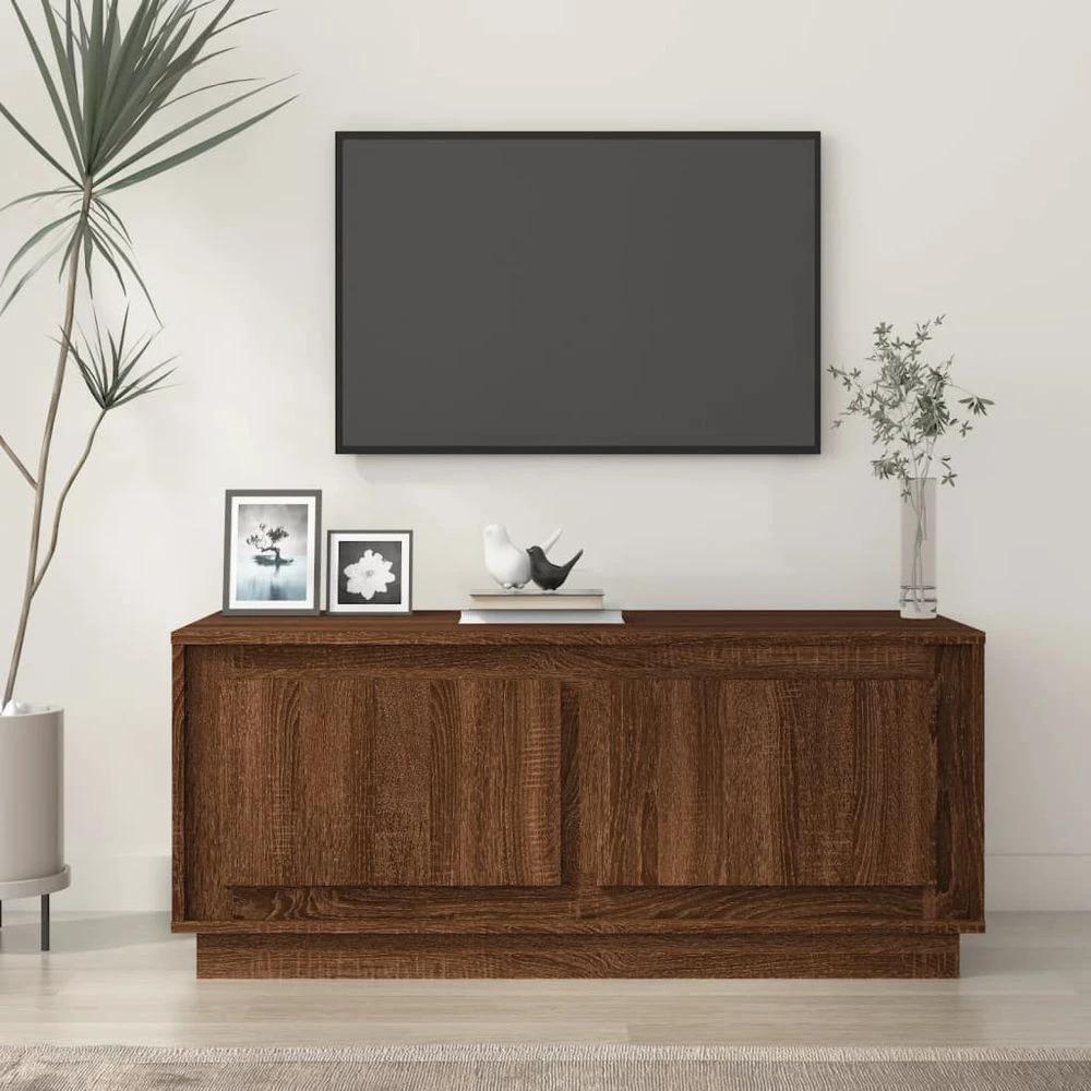 Coffee Table White 102x50x44 cm vidaXL Engineered Wood by vidaXL