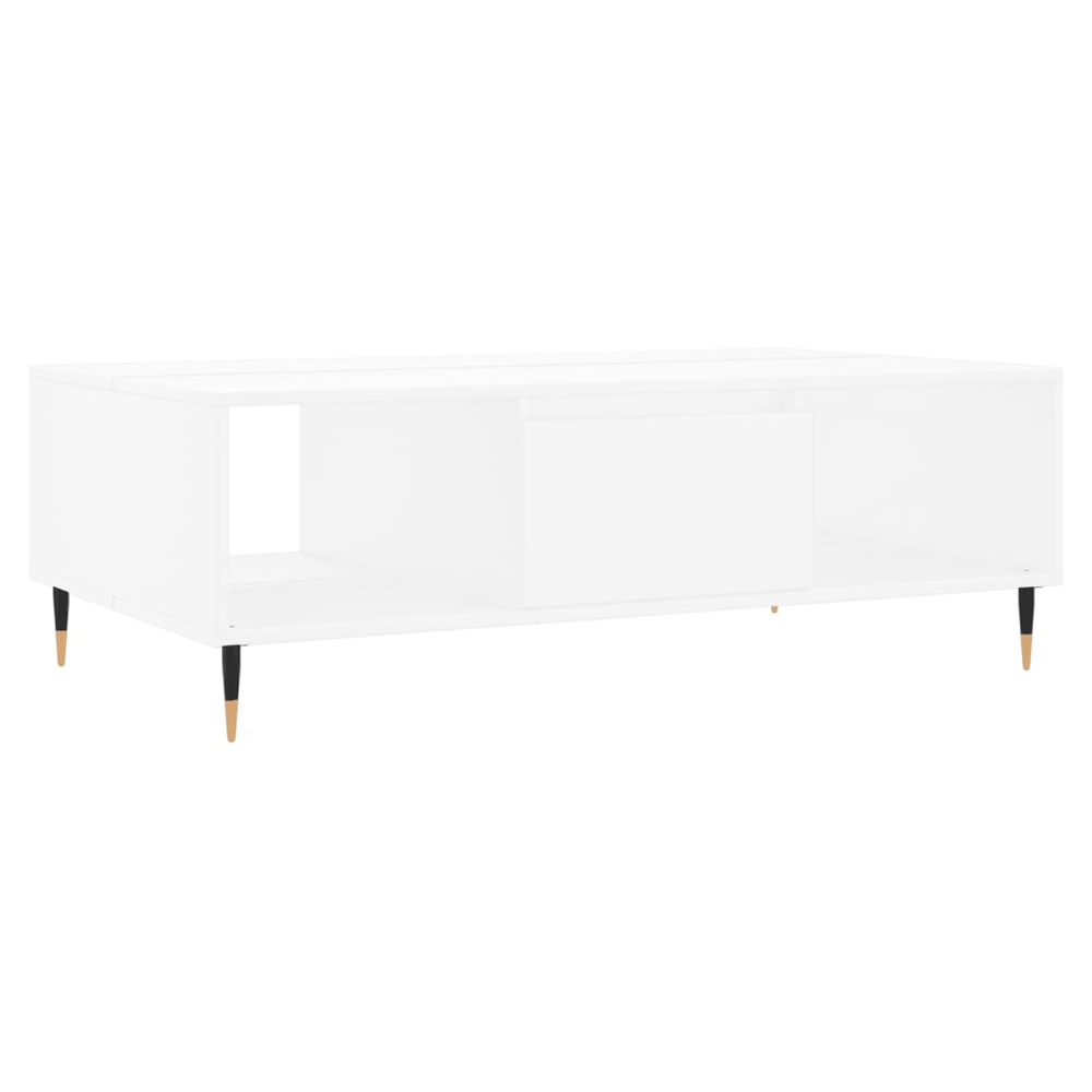 vidaXL Coffee Table White 104x60x35 cm vidaXL Engineered Wood - Coffee Tables Coffee Table