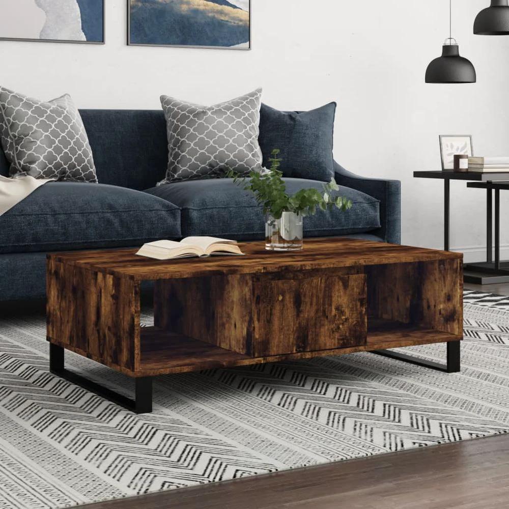 vidaXL Coffee Table White 104x60x35 cm vidaXL Engineered Wood - Coffee Tables Coffee Table