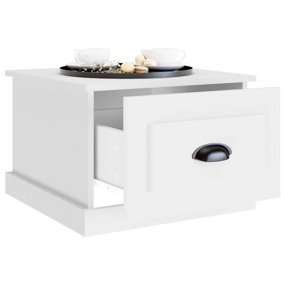 vidaXL Coffee Table White 50x50x35 cm vidaXL Engineered Wood - Coffee Tables Coffee Table