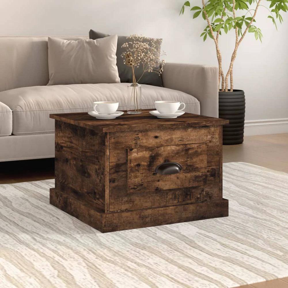 vidaXL Coffee Table White 50x50x35 cm vidaXL Engineered Wood - Coffee Tables Coffee Table