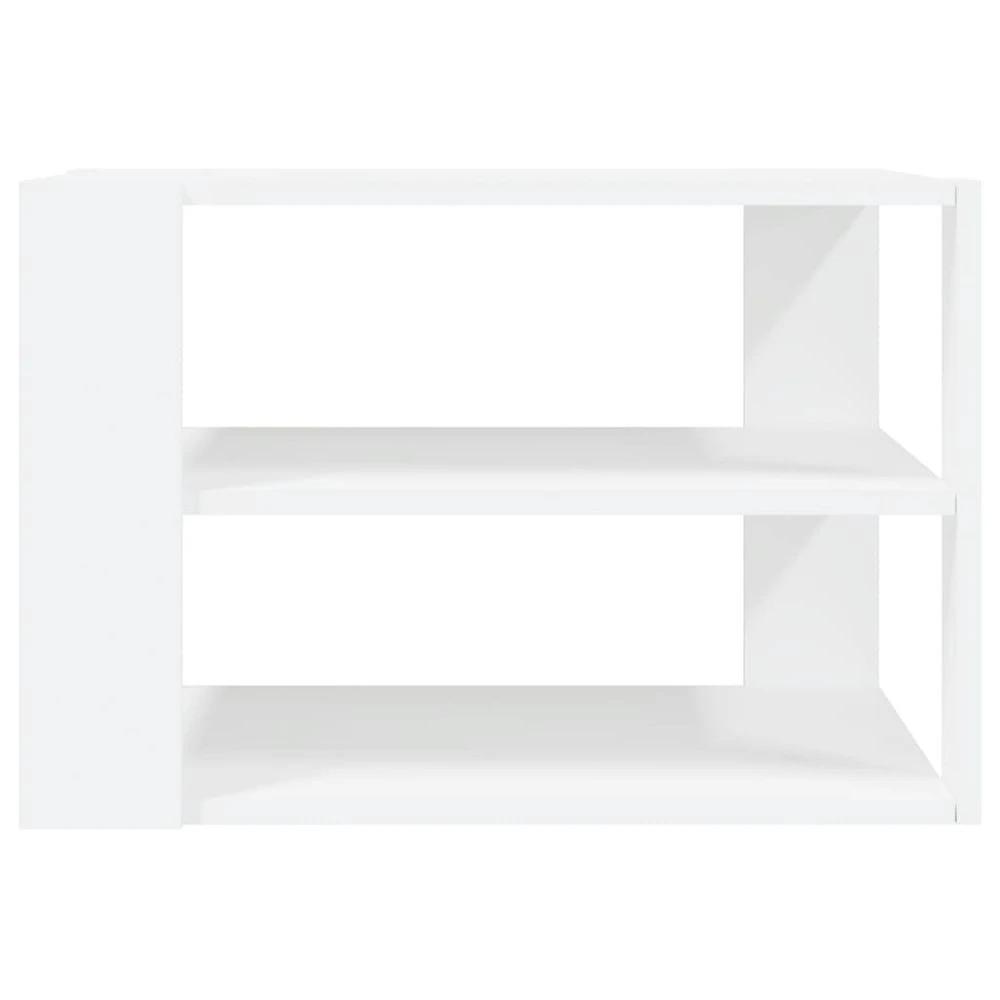 Coffee Table White 59.5x59.5x40 cm vidaXL Engineered Wood by vidaXL