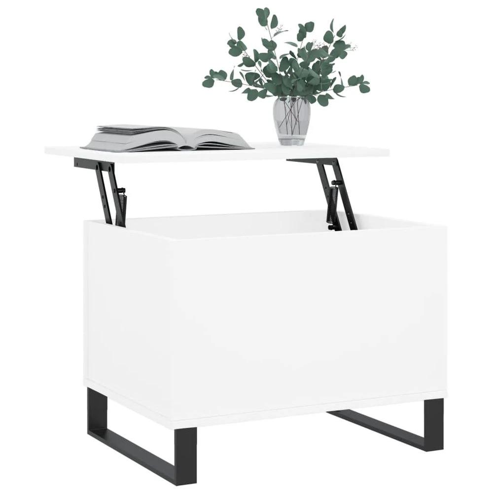 Coffee Table White 60x44.5x45 cm vidaXL Engineered Wood by vidaXL