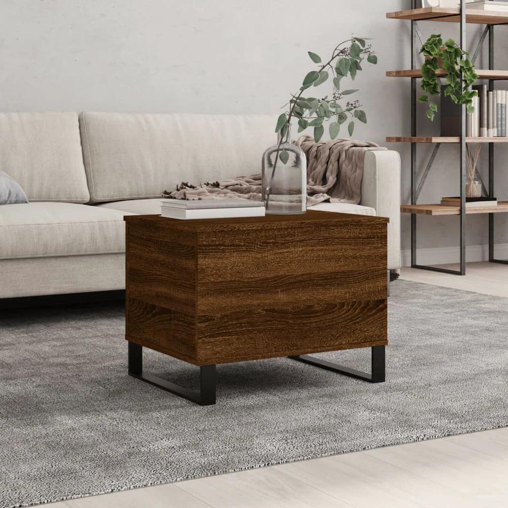 Coffee Table White 60x44.5x45 cm vidaXL Engineered Wood by vidaXL
