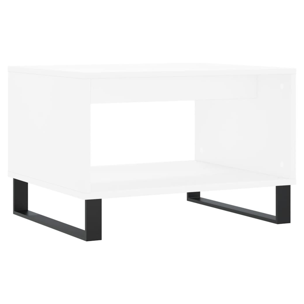vidaXL Coffee Table White 60x50x40 cm vidaXL Engineered Wood - Coffee Tables Coffee Table