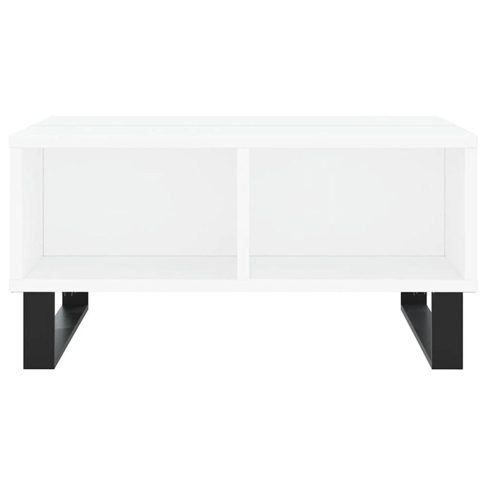 Coffee Table White 60x60x30 cm vidaXL Engineered Wood by vidaXL