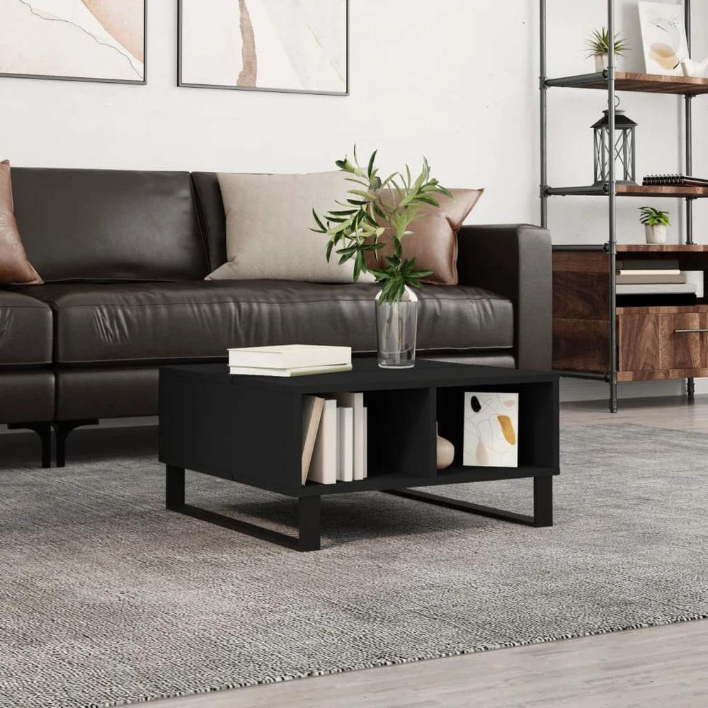 Coffee Table White 60x60x30 cm vidaXL Engineered Wood by vidaXL