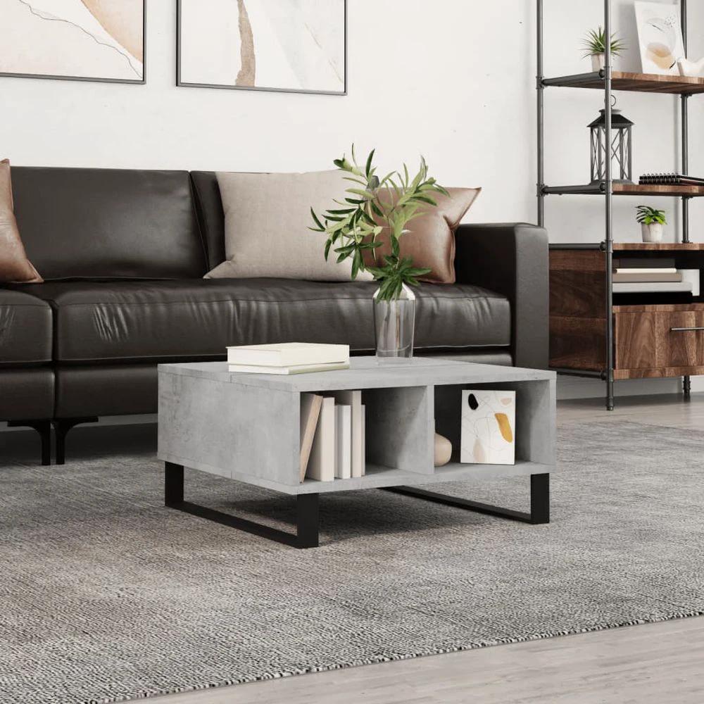Coffee Table White 60x60x30 cm vidaXL Engineered Wood by vidaXL