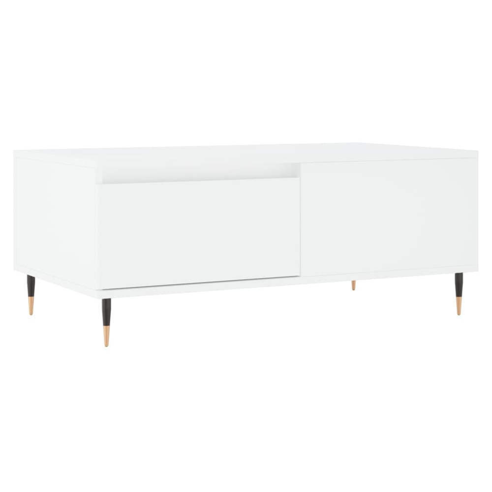 Coffee Table White 90x50x36.5 cm vidaXL Engineered Wood by vidaXL
