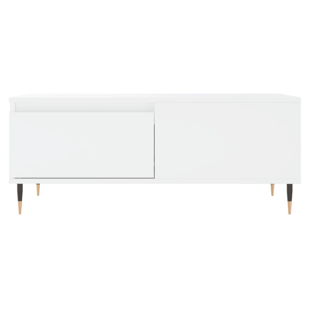 Coffee Table White 90x50x36.5 cm vidaXL Engineered Wood by vidaXL
