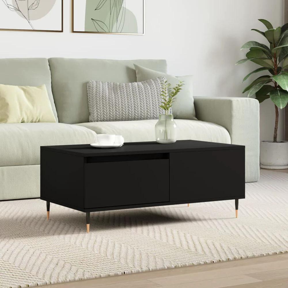 Coffee Table White 90x50x36.5 cm vidaXL Engineered Wood by vidaXL
