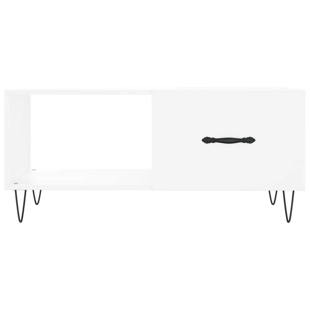 vidaXL Coffee Table White 90x50x40 cm vidaXL Engineered Wood - Coffee Tables Coffee Table