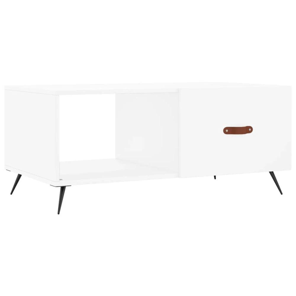 Coffee Table White 90x50x40 cm vidaXL Engineered Wood by vidaXL