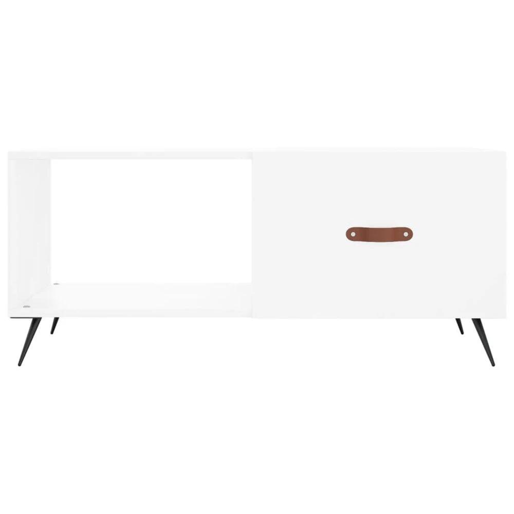 Coffee Table White 90x50x40 cm vidaXL Engineered Wood by vidaXL