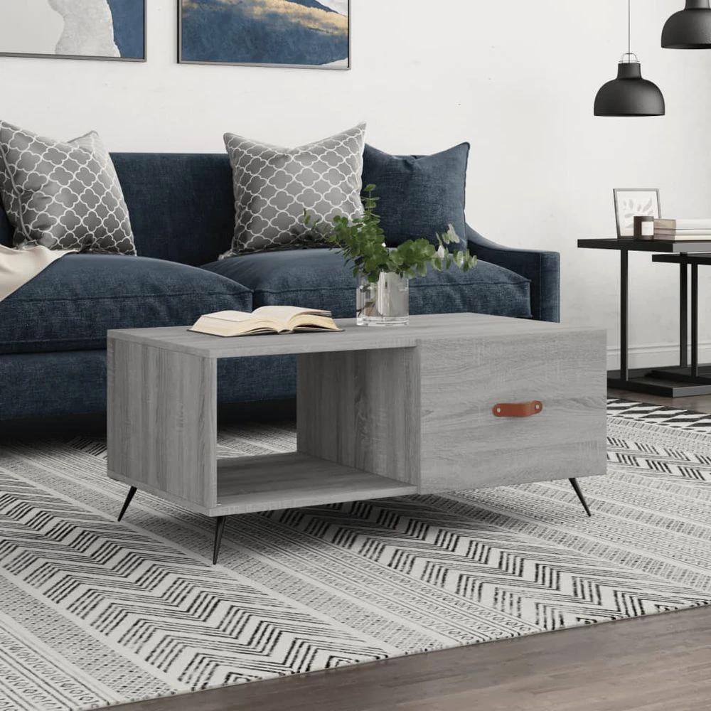 Coffee Table White 90x50x40 cm vidaXL Engineered Wood by vidaXL
