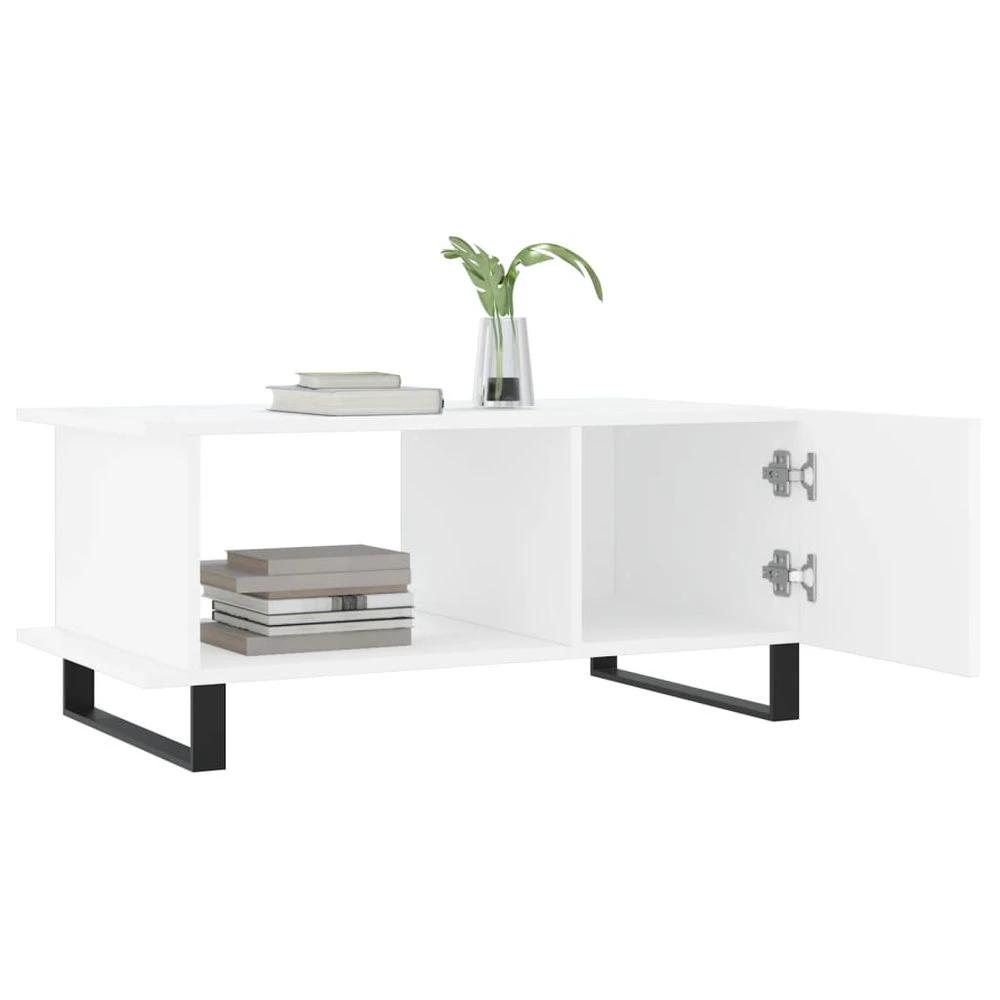 Coffee Table White 90x50x40 cm vidaXL Engineered Wood by vidaXL
