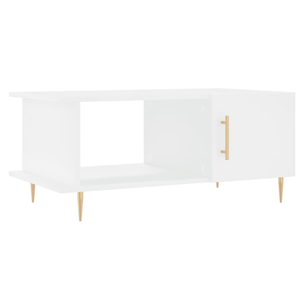 vidaXL Coffee Table White 90x50x40 cm vidaXL Engineered Wood - Coffee Tables Coffee Table