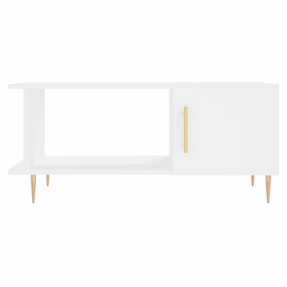 vidaXL Coffee Table White 90x50x40 cm vidaXL Engineered Wood - Coffee Tables Coffee Table