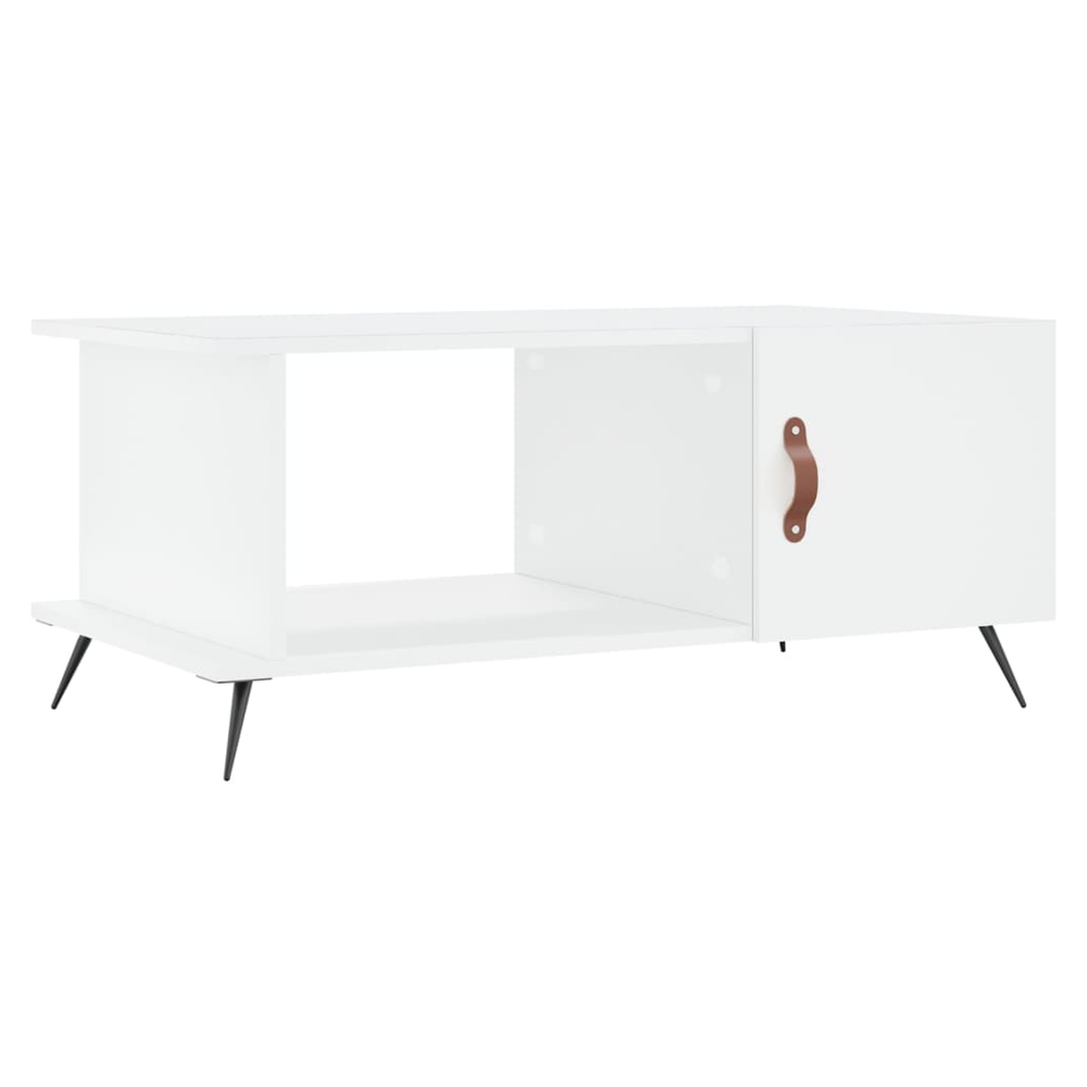Coffee Table White 90x50x40 cm vidaXL Engineered Wood by vidaXL