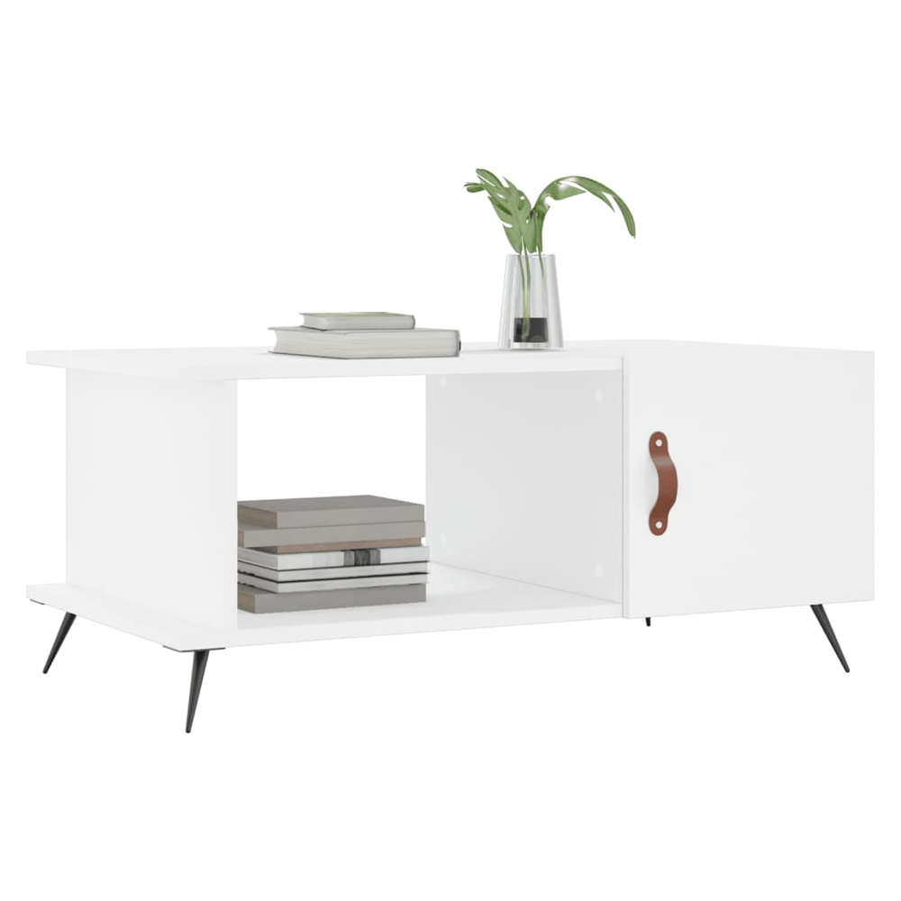 Coffee Table White 90x50x40 cm vidaXL Engineered Wood by vidaXL
