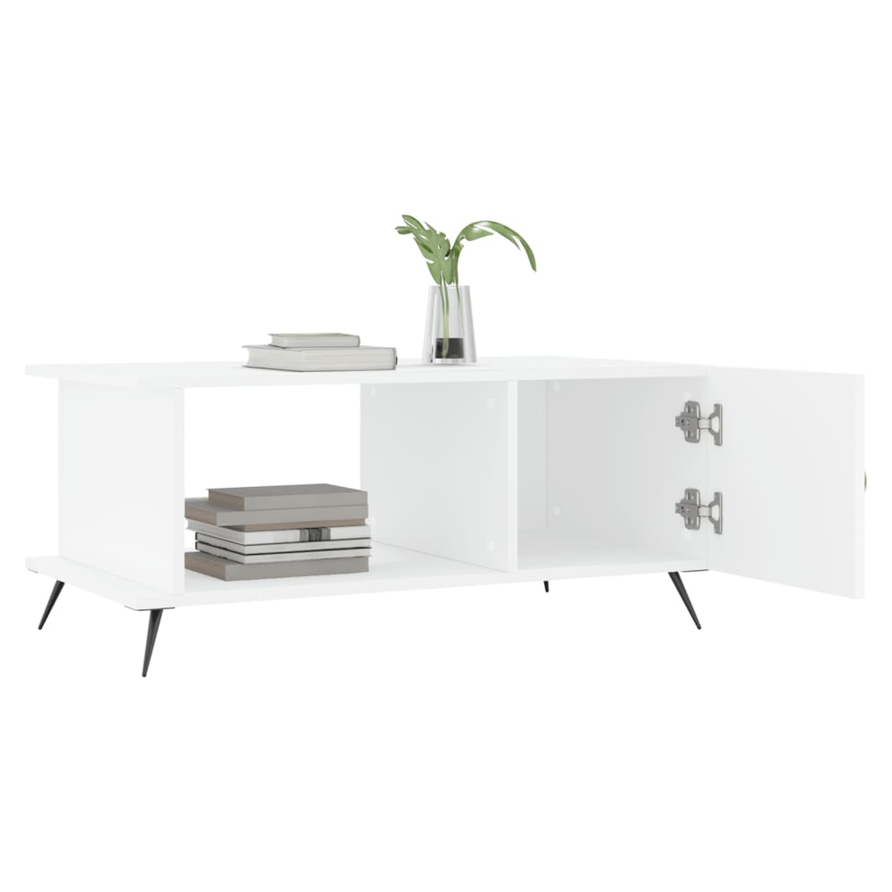 Coffee Table White 90x50x40 cm vidaXL Engineered Wood by vidaXL