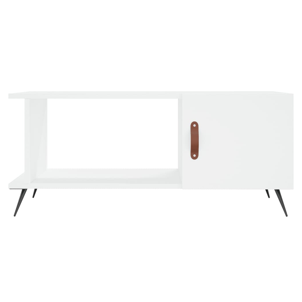 Coffee Table White 90x50x40 cm vidaXL Engineered Wood by vidaXL