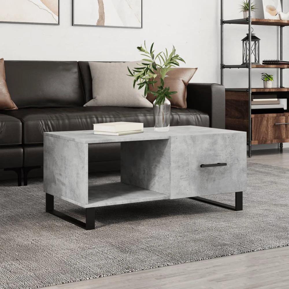 Coffee Table White 90x50x40 cm vidaXL Engineered Wood by vidaXL