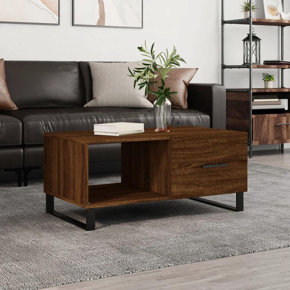 Coffee Table White 90x50x40 cm vidaXL Engineered Wood by vidaXL