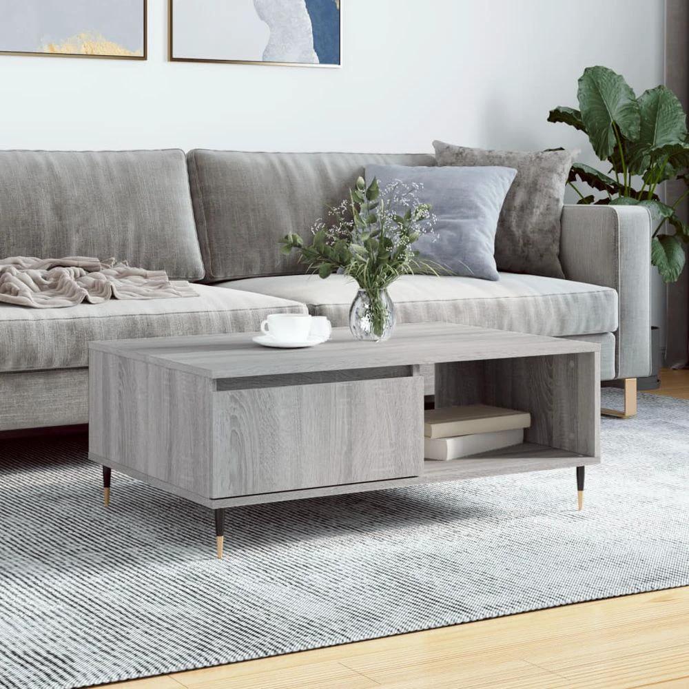 vidaXL Coffee Table White 90x60x35 cm vidaXL Engineered Wood - Coffee Tables Coffee Table