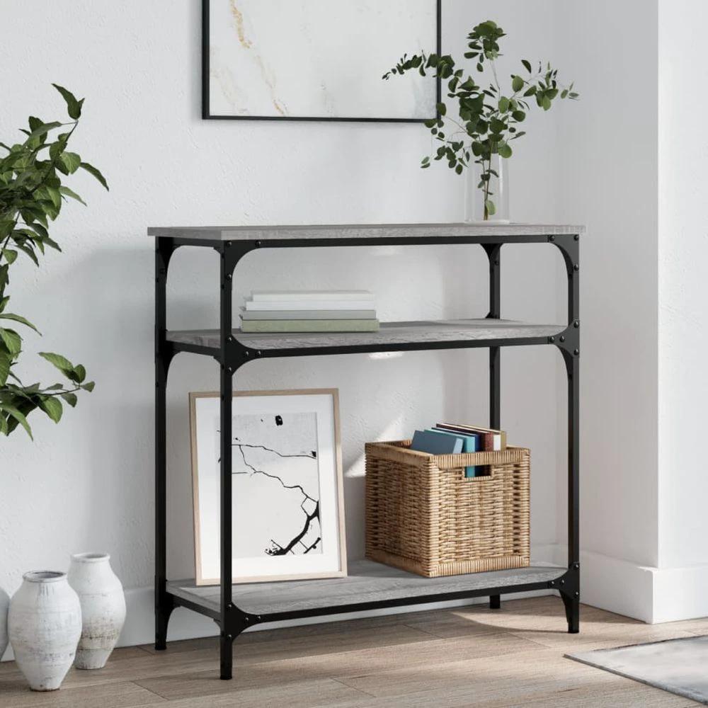 vidaXL Console Table Black 100x29x75 cm vidaXL Engineered Wood - Uncategorized Console Table