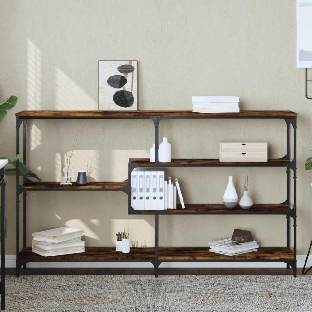 vidaXL Console Table Black 103x32x95 cm vidaXL Engineered Wood - Uncategorized Console Table