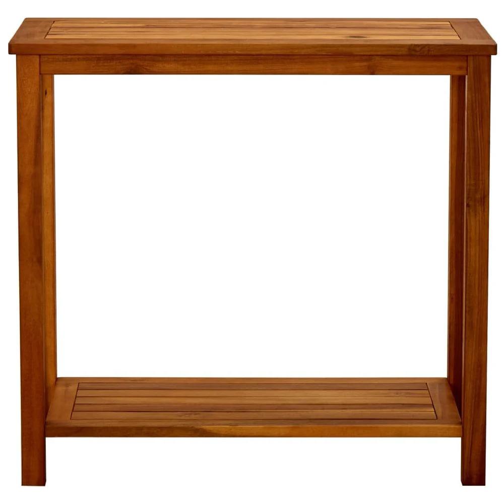 Garden Console Table vidaXL 80x35x75 cm Solid Acacia Wood by vidaXL