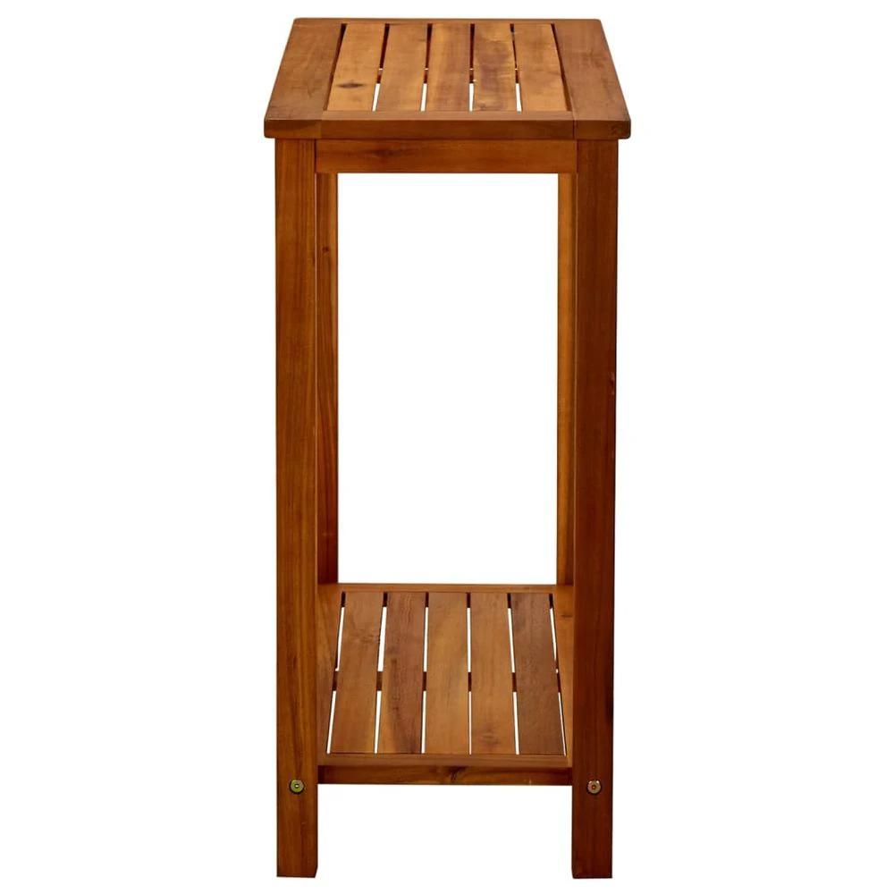 Garden Console Table vidaXL 80x35x75 cm Solid Acacia Wood by vidaXL