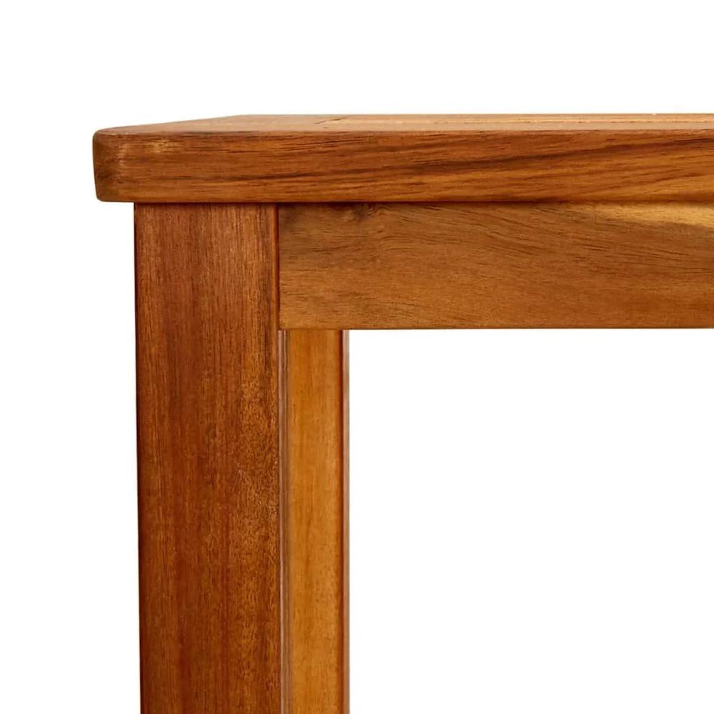 Garden Console Table vidaXL 80x35x75 cm Solid Acacia Wood by vidaXL