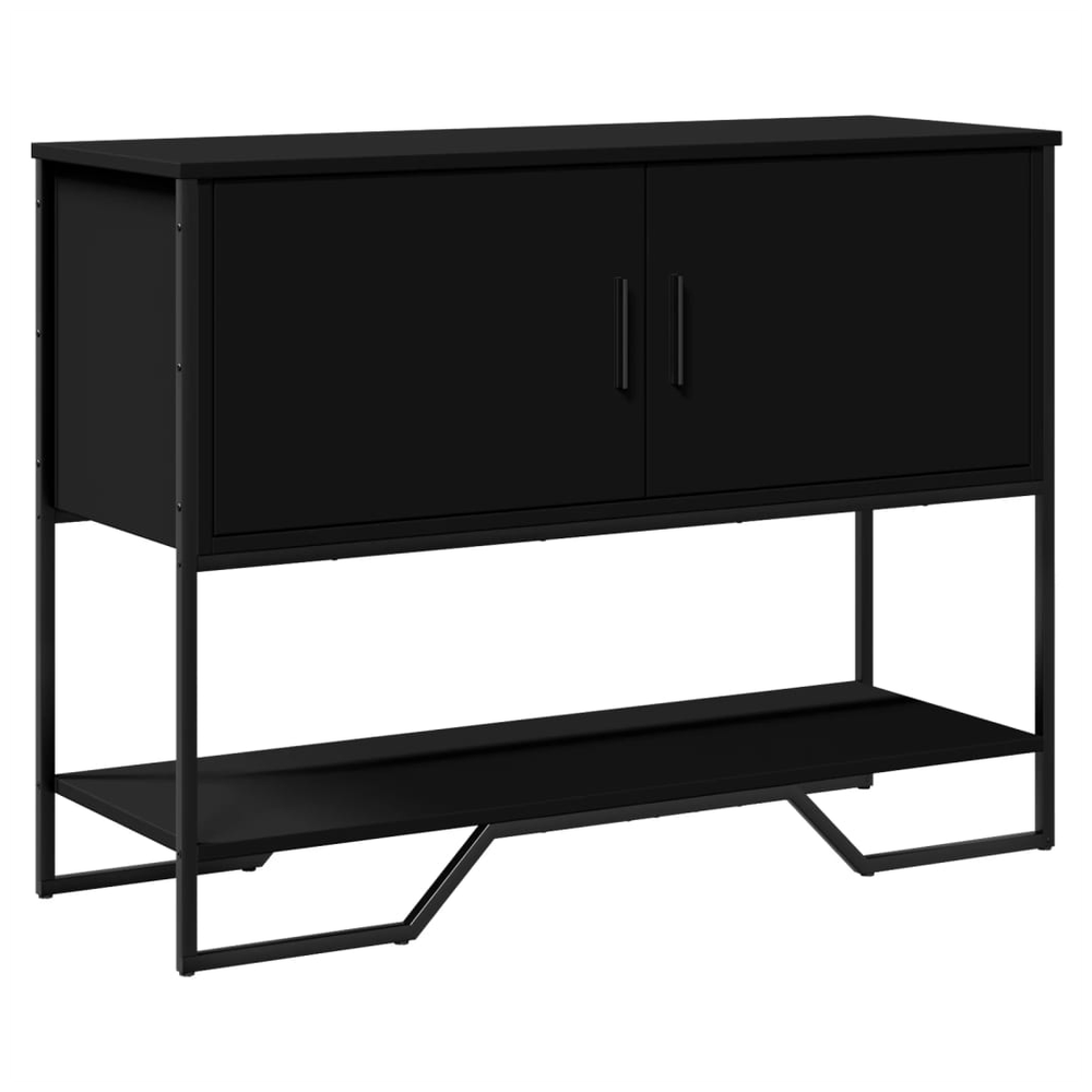 Console Table Black 100x35x74.5 cm vidaXL Engineered Wood by vidaXL