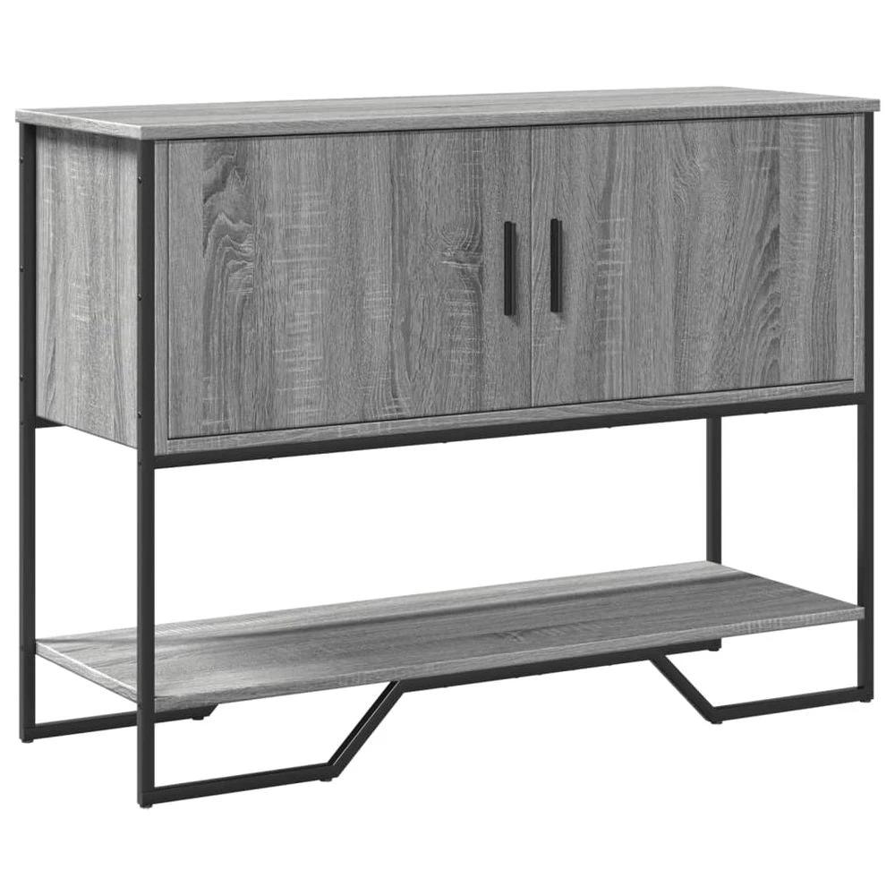 Console Table Black 100x35x74.5 cm vidaXL Engineered Wood by vidaXL