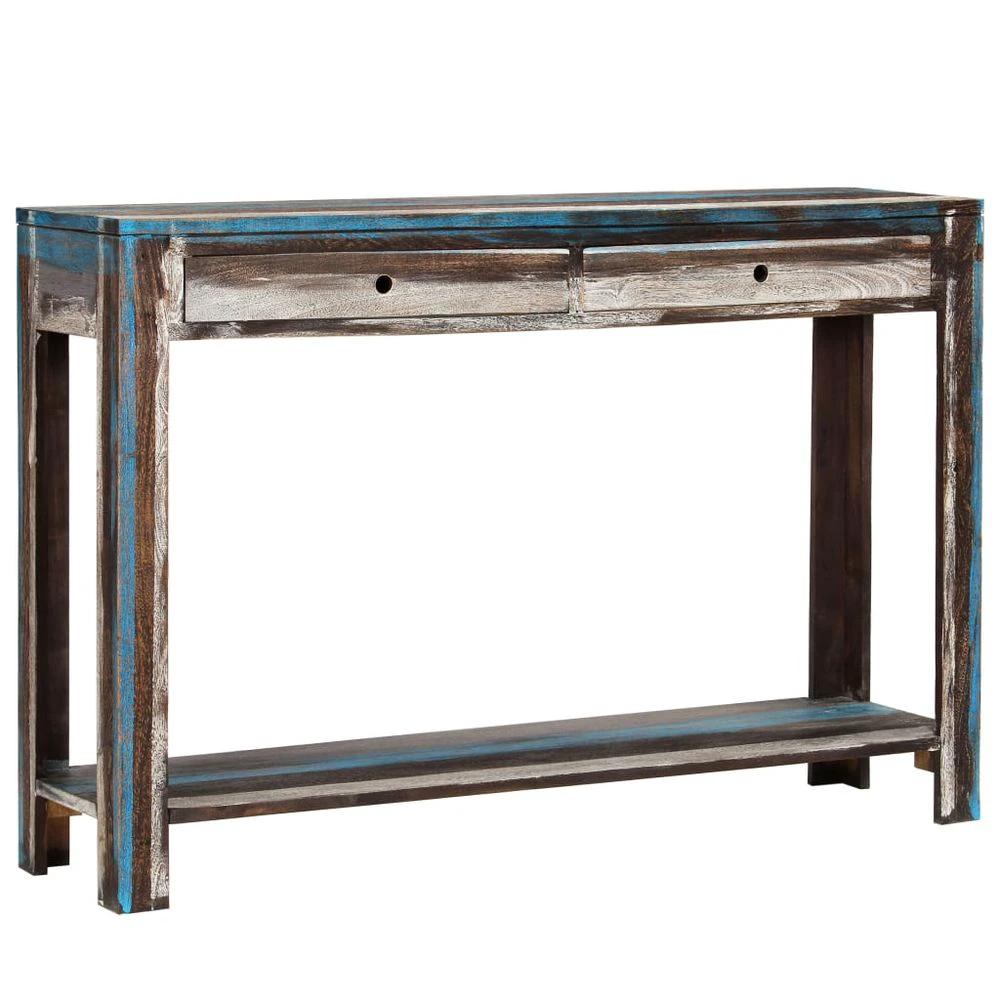 Console Table vidaXL Solid Wood Vintage 118x30x80 cm by vidaXL